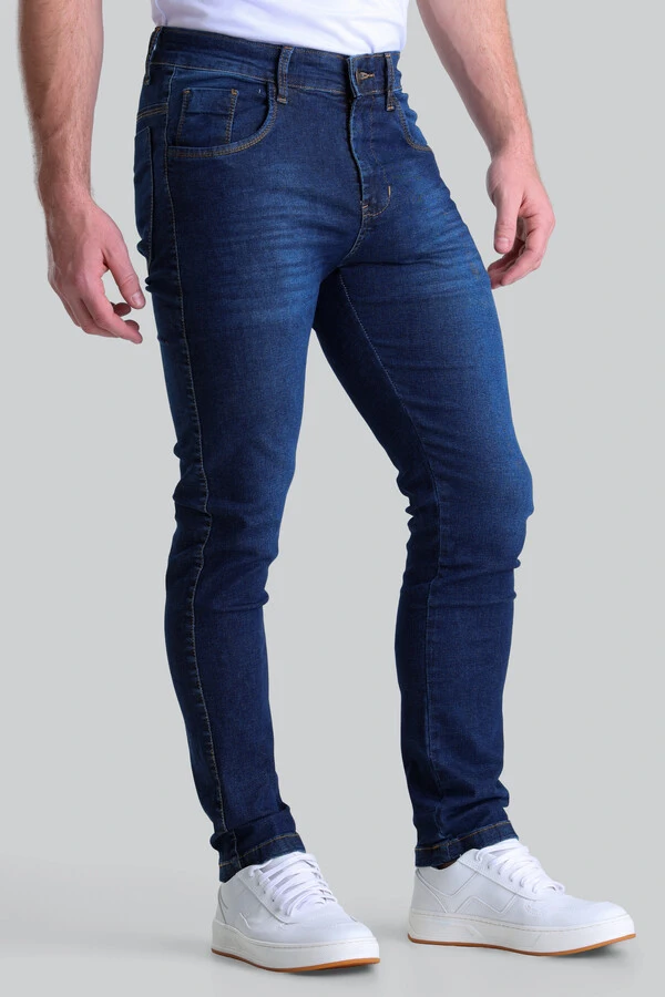 Calça Jeans Slim Dark Essential