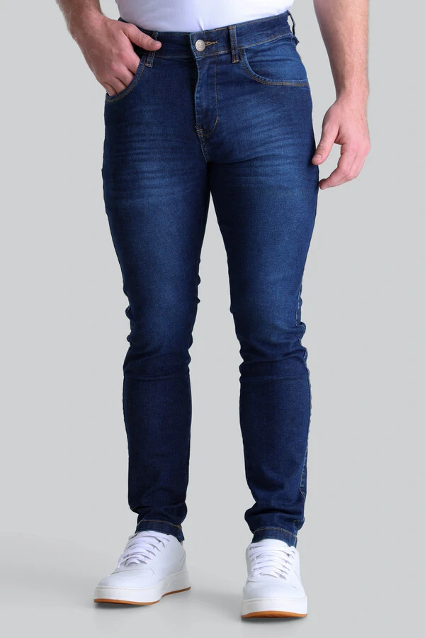 Calça Jeans Slim Dark Essential