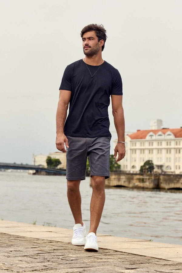 Bermuda Alfaiataria Slim London
