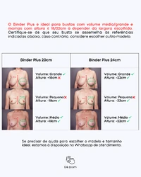 Binder Faixa Plus Size (24cm)