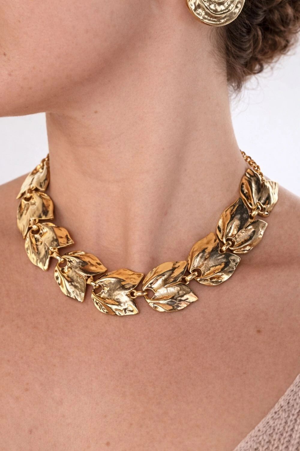 FotoColar Dourado Placas Tulipa