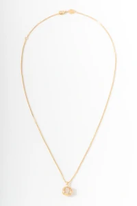 Colar Ninho Zircônia Banho Ouro 18K