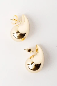 Brinco Dourado Gota Bold