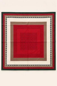 Lenço Estampa Geometrica