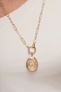 Colar Longo Elos Dourado
