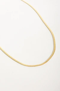 Colar Fita Banho Ouro 18k.