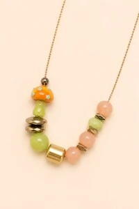 Colar Lenny Longo Murano Banho Ouro 18K