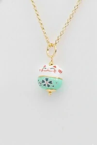 Pingente Gatinho Da Sorte Banho Ouro 18K