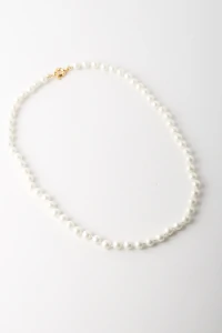 Colar Camille Pérola Shell Banho Ouro 18K