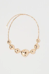 Colar Dourado Maxi Dunas