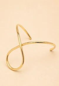 Pulseira Dourada Bracelete Fio Gota