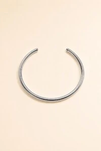 Pulseira Bracelete Fio Prateado