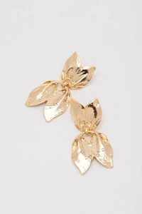 Brinco Dourado Tulipa