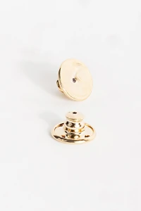 Tarraxa Sutiã de Orelha Banho Ouro 18k.