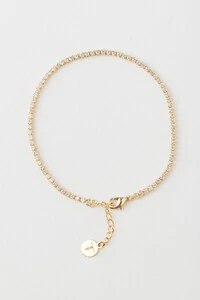 Pulseira Riviera Zircônia Dourada