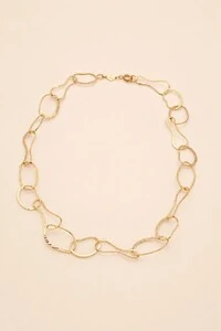 Colar Dourado Origem Elos Orgânicos