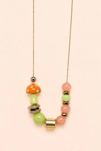 Colar Lenny Longo Murano Banho Ouro 18K