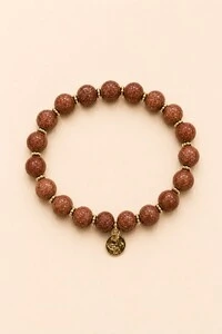 Pulseira Goldstone Eden Banho Ouro 18K