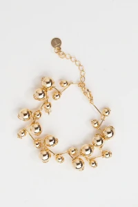 Pulseira Dourada Bubbles ZigZag