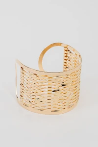 Pulseira Bracelete Fio Laminado