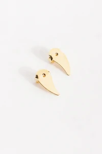 Tarraxa Asa Ear Cuff Banho Ouro 18k.
