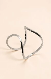 Pulseira Bracelete Encontro Prateado