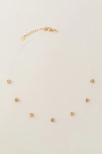 Colar Choker Nylon 7 Pontos de Luz