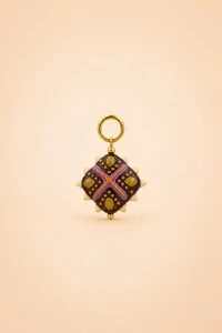 Pingente Almofada Banho Ouro 18k