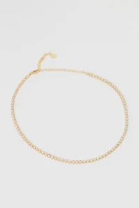 Colar Dourado Choker Riviera