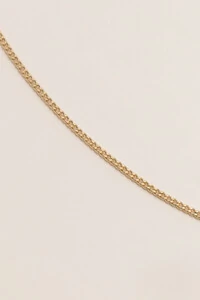 Colar Grumet 45 cm Banho Ouro 18K