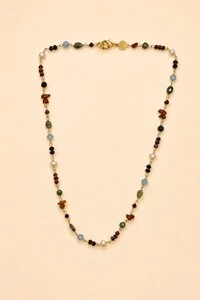 Colar Curto Biarritz Mix Pedras Naturais