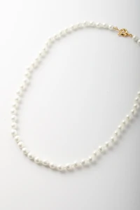 Colar Camille Pérola Shell Banho Ouro 18K