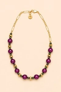 Colar Curto Veronica Banho Ouro 18K