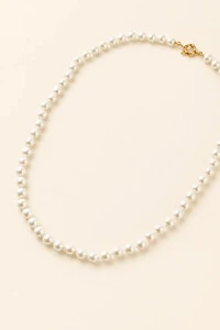 Colar Camille Pérola Shell Banho Ouro 18K