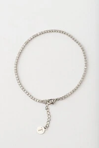Pulseira Riviera Zircônia Prateada