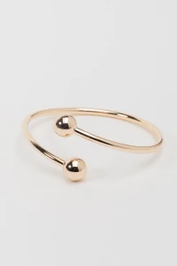Pulseira Bracelete Esferas Douradas