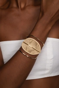 Pulseira Dourado Palha