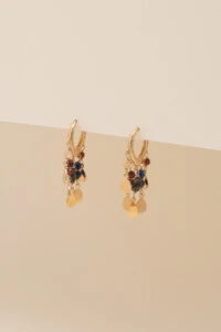 Brinco Biarritz Cachinho Dream Banho Ouro 18K