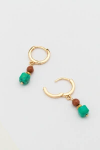 Brinco Argola Vicenza Banho Ouro 18K