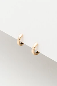 Argola Lisa Mola Banho Ouro 18K