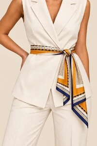 Lenço Estampa Geometrica