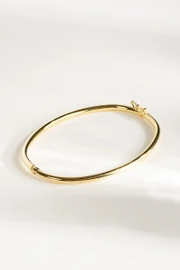 Pulseira Bracelete Fecho Click Banho Ouro 18k