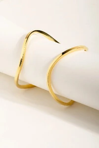 Pulseira Bracelete Encontro Dourado