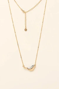 Colar Dourado Mãe e Filho