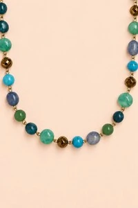 Colar Longo Ipanema Mix Pedras