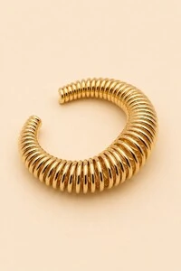Pulseira Mola Dourada