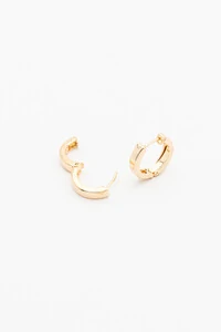 Argola Lisa Mola Banho Ouro 18K
