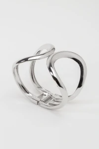 Pulseira Larga Bracelete Infinito Vazado