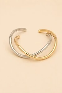 Pulseira Dupla Tubo Dois Banhos