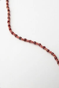 Pulseira Eloysa Jade Rubi Banho Ouro 18K